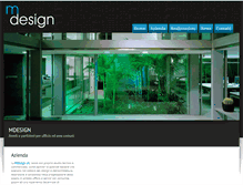 Tablet Screenshot of mdesignsrl.it